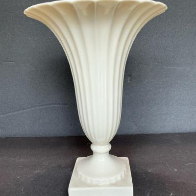 Vintage Lenox Porcelain Trumpet Vase