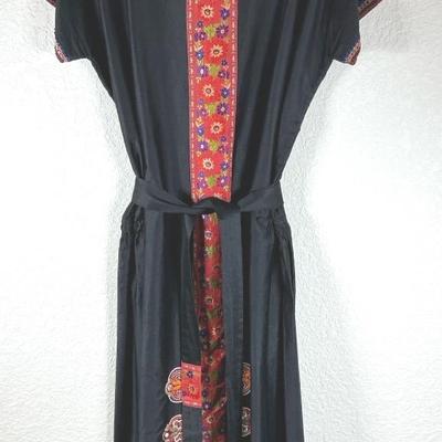 Vintage Japanese Dress With Belt