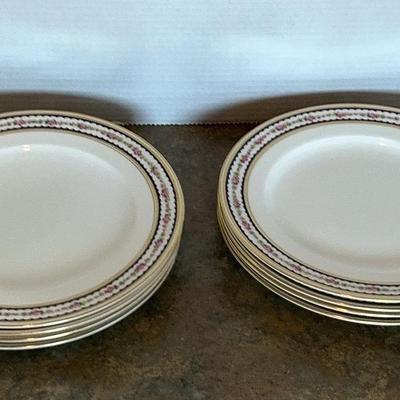 George Jones and Sons Crescent Dinner Plates From England