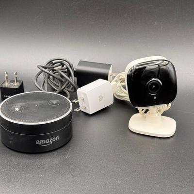 Amazon Echo And Kasa Spot Camera 