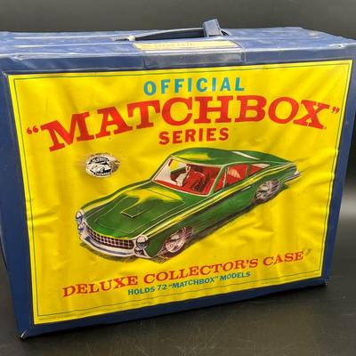 Official Matchbox Series Deluxe Collector’s Case — Holds 72 Cars