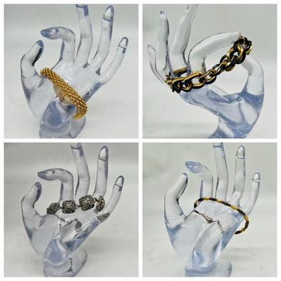 (4) Costume Jewelry Bracelets