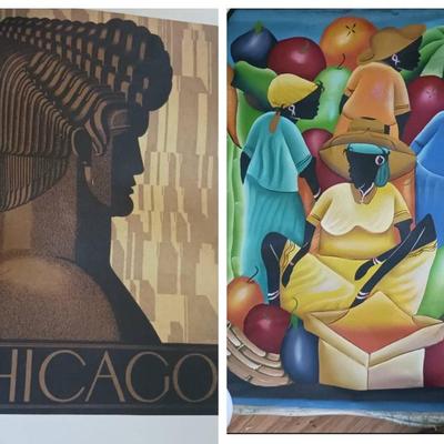 (2) Posters E: Chicago & B. Sanon