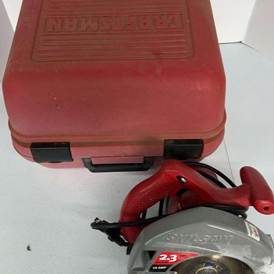 Skilsaw 12 Amp Circular Saw With Cased Craftsman 1.5 HP Router