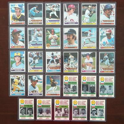 1979 Topps Baseball Cards. Ozzie Smith Rookie Card, Pete Rose, George Brett and More