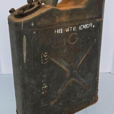 Vintage ICC-5L Radio Steel Fuel Can Radio