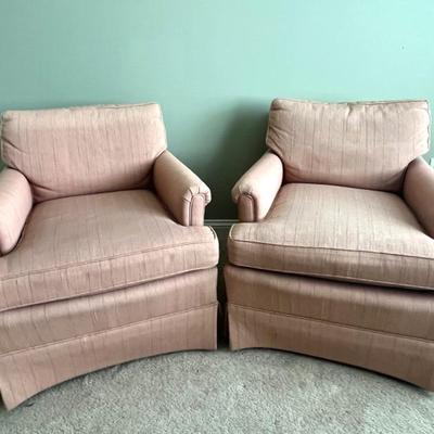 Pair of Club Chairs