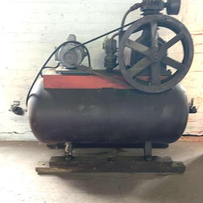 Large Vintage Baldor Air Compressor 
