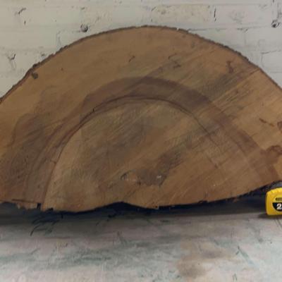 1/2 Cross Section Of A 100ish Year Old Pine Tree