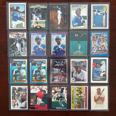 Ken Griffey Jr. Cards including Rookies, Metal Universe, Inserts and More