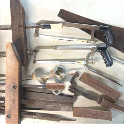 Wooden Furniture Clamps, Saws, Wedges,  Files And More