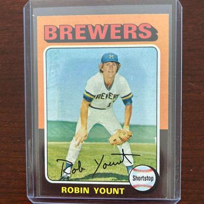 1975 Robin Yount Rookie Card