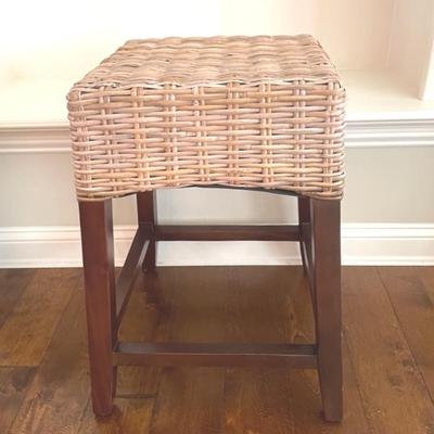 Wicker Counter Stool
