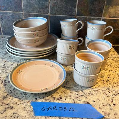 Partial Set Of Noritake Arizona Stoneware