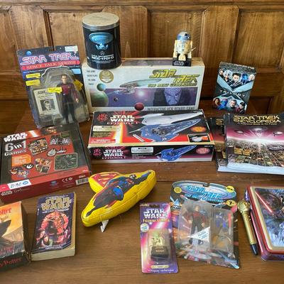 Sci-Fi and Fantasy Collector Lot – Star Wars, Star Trek, Marvel and More