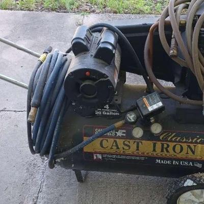 Campbell Hausfeld 20-Gallon Cast Iron Air Compressor