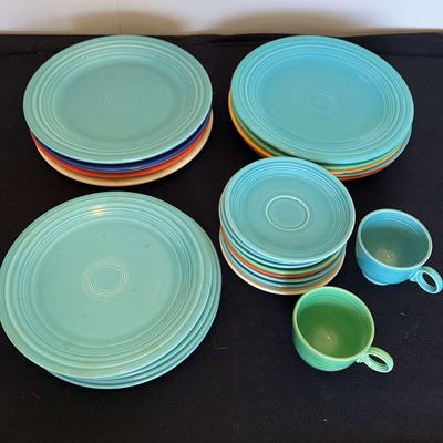Genuine Fiesta USA Dinnerware – Plates & Cups
