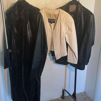 Leather Coat And Jackets Women’s Size Small