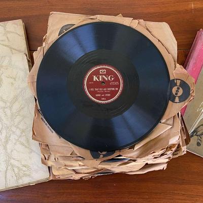 Collection of Vintage 78 RPM Records – Various Labels & Artists