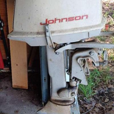 Vintage Johnson 5.5 HP Outboard Motor