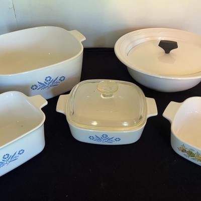 Corning Ware Baking And Serving Dishes