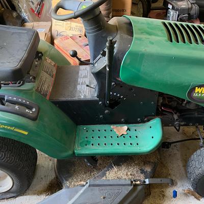 Weed Eater 13.5 hP Riding Mower, Plus 1 Spare Tire