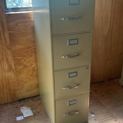 AY703E 4 Drawer Filing Cabinet 