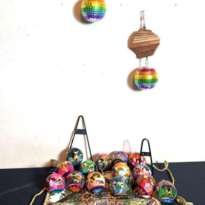 AY350E Handpainted Ornaments From Mexico & More