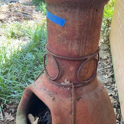 AY706E Free Standing Chiminea 
