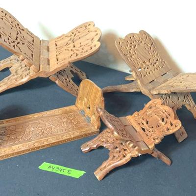 AY345E Vintage Book Stands & Bookends