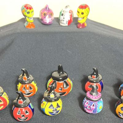 AY337E Mexican Jack-o-Lanterns And Skulls