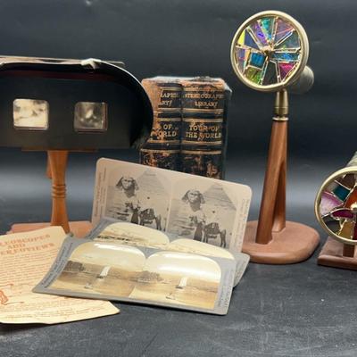 AY316E Stereoscope and Kaleidoscopes 