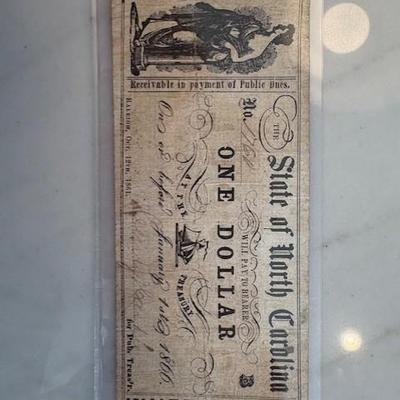 1800s note collection