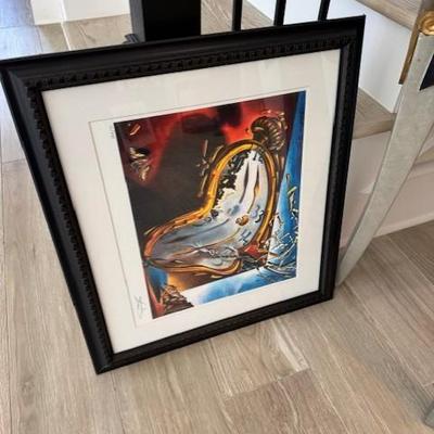 SALVADOR DALI with CERT