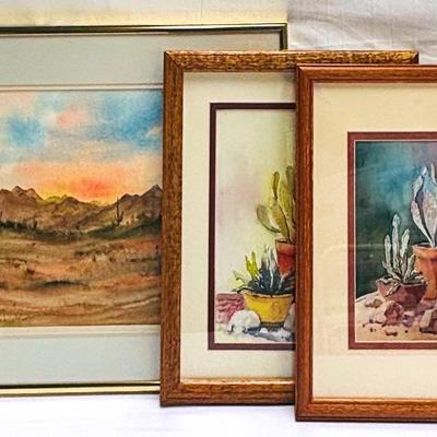 Southwestern Watercolor Paintings
