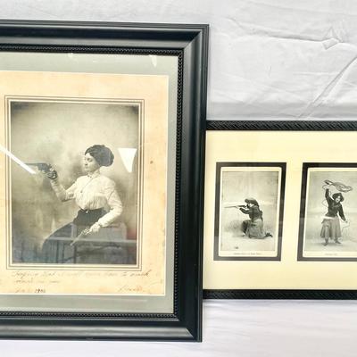 Cowboy Girl Framed Art Prints 