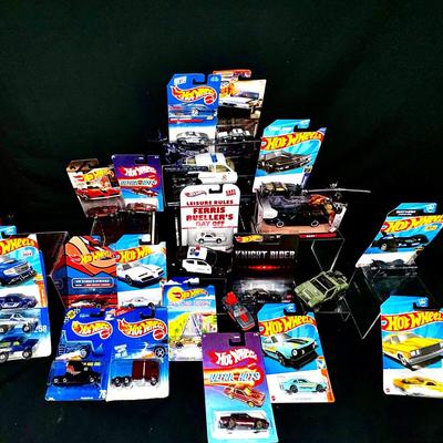 Terminator Dodge Monaco, Knight Rider KITT, Hot Wheels & More Die Cast Model Cars 