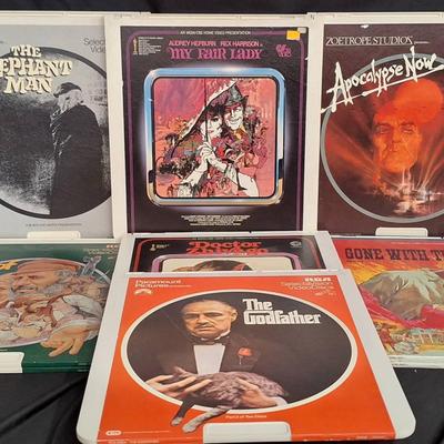 Vintage Collection Of RCA SelectaVision VideoDiscs
