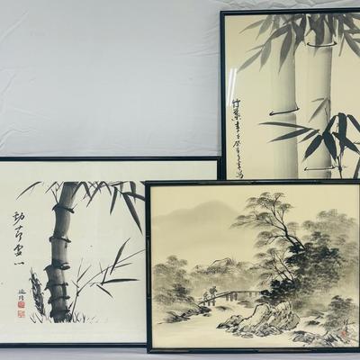 Asian Brush Paintings and Prints