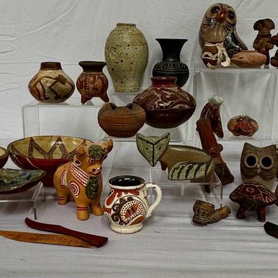 Multicultural Folk Art & Pottery 