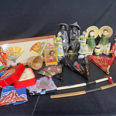 Asian Fans, Mahjong, Figurines and More
