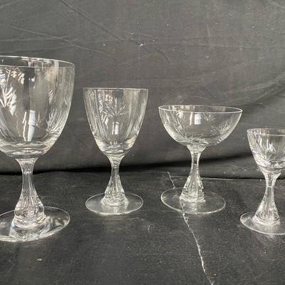 36-piece Crystal Stemware Set (Photo Shows Subset)
