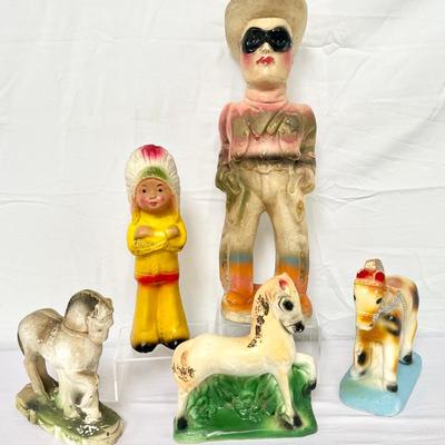 1930’s Carnival Prize Figurines 