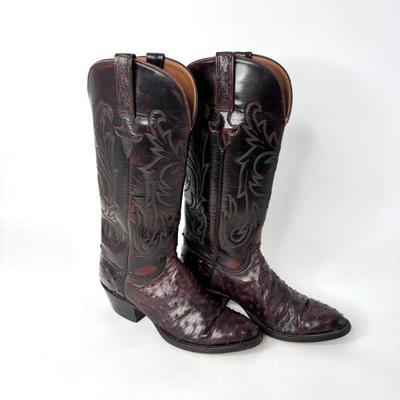 Women’s Size 7 Luchesse Ostrich Boots