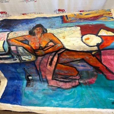 #2838 • William Tolliver Large Canvas Artwork
