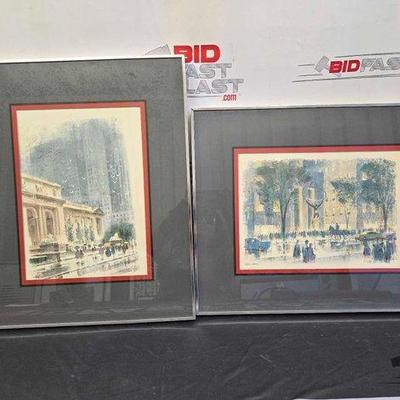 #2736 • (2) Ralph Avery Art Work
