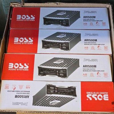#3062 • NEW!!! (4) Boss AR1500M Amplifier
