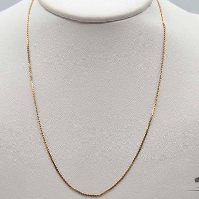 #742 • 14k Gold Necklace, 2.4g
