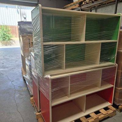 #2600 • (4) Cabinets/Cubbys

