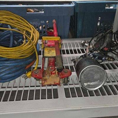 #2100 • Extension Cords, 2 Ton Jack & More
